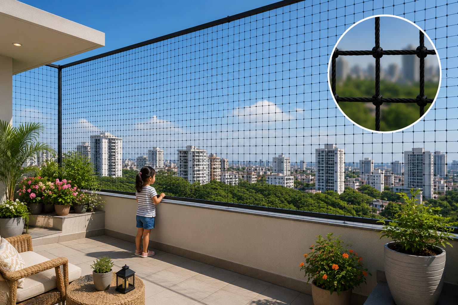 Child Terrace Safety Net